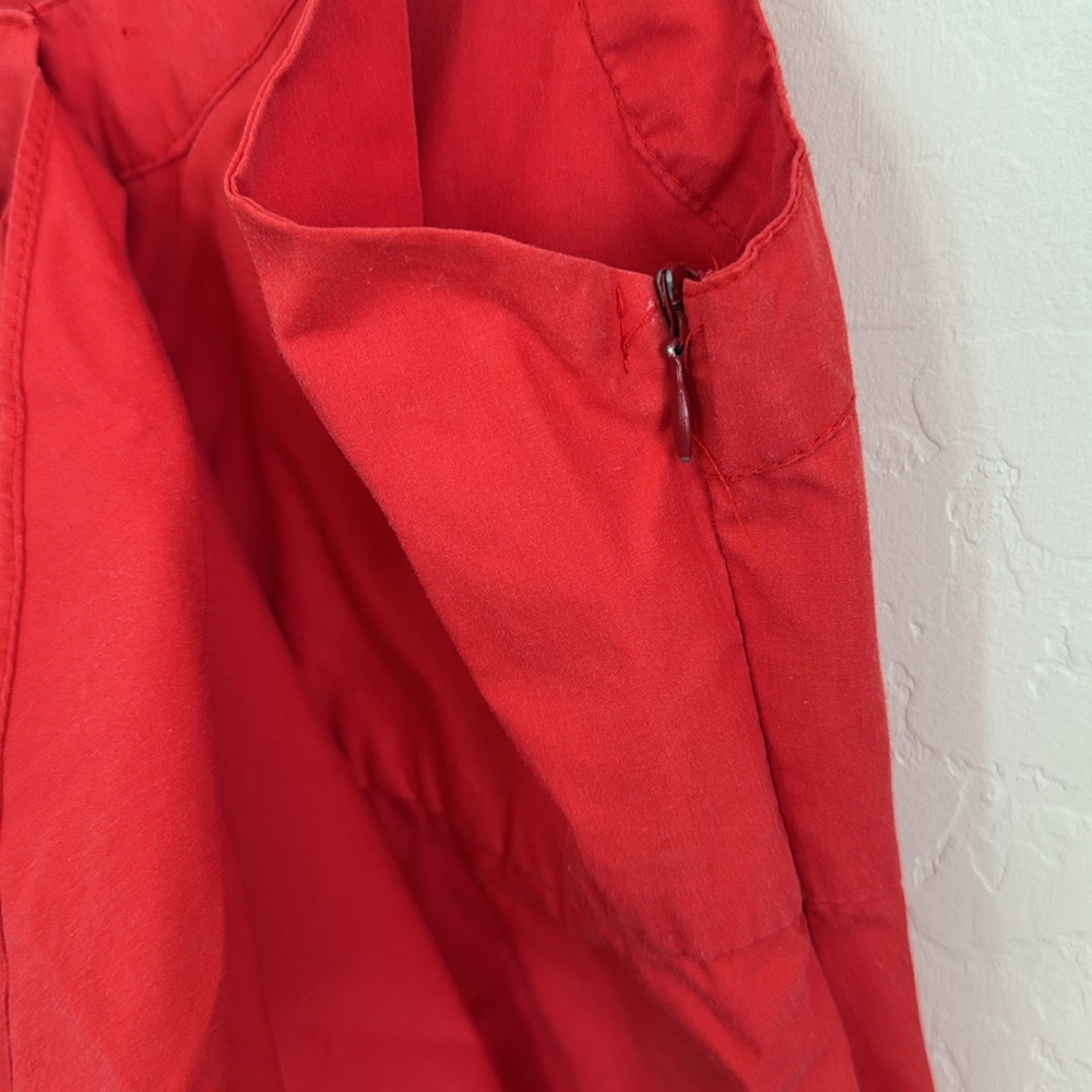 Red Ruffle Bow Detail Toddler Dress 5T - Picture 5 of 9